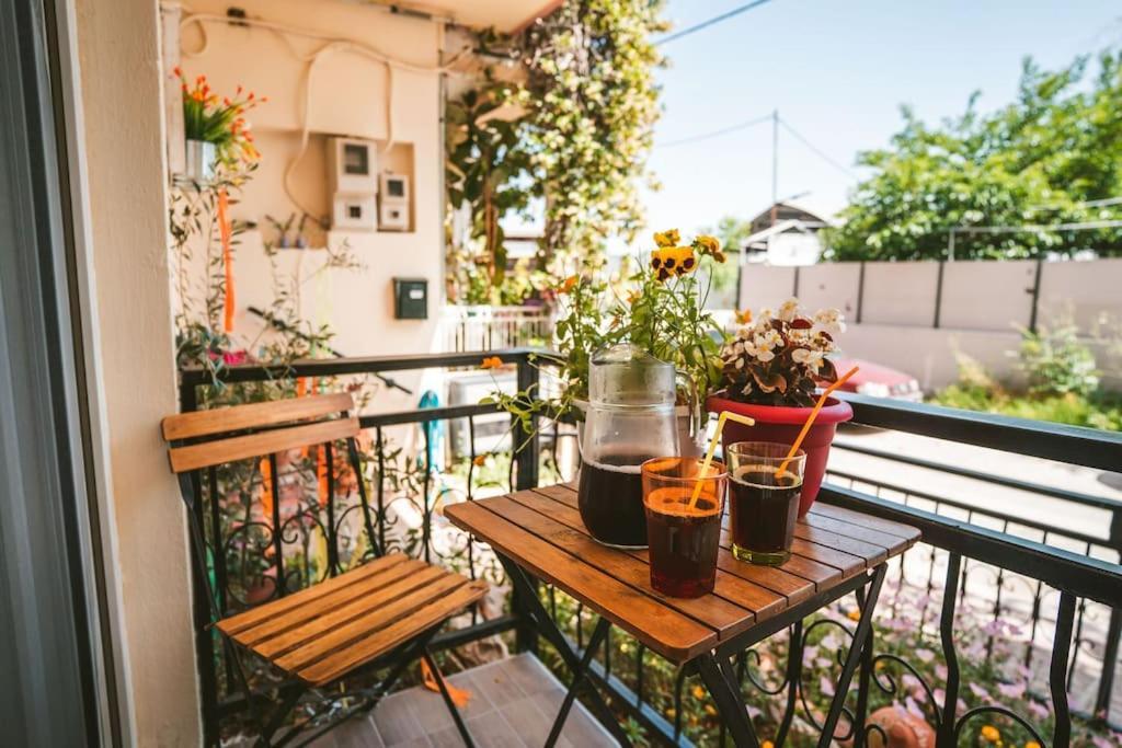 Elenis Cozy Apartment Lárisa Eksteriør bilde